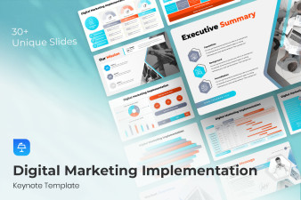 Digital Marketing Implementation Keynote Template